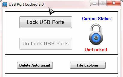 USB Port Locked