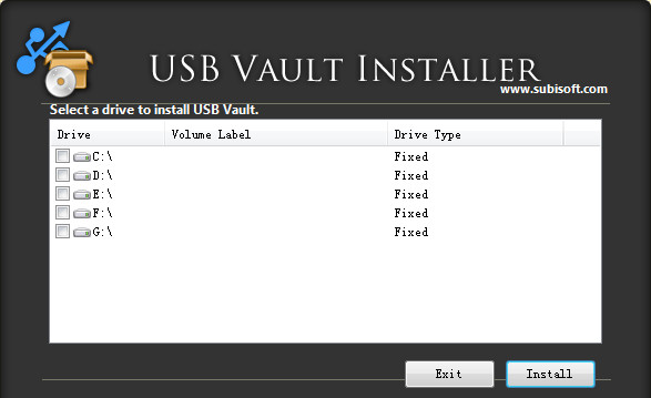 USB Vault