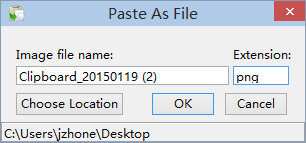 Paste As File