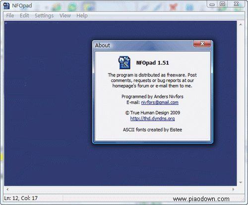 NFOpad(nfo�ļ��Ķ���)
