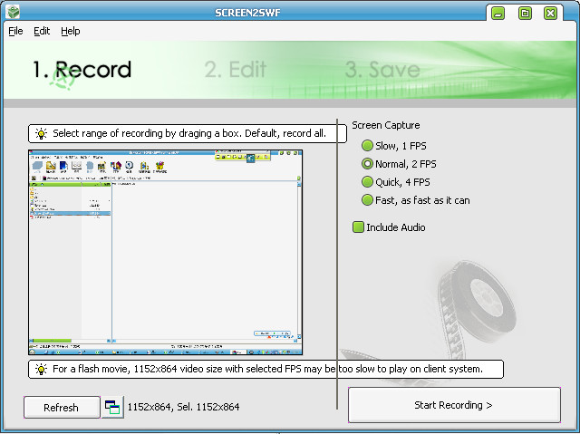 SCREEN2SWF��Ļ¼���