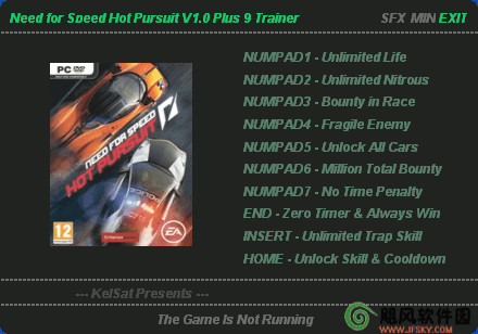 极品飞车18技能点修改器