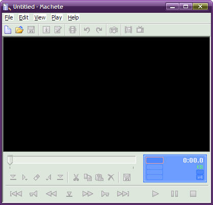 Machete Lite编辑AVI和WMV视频文件工具