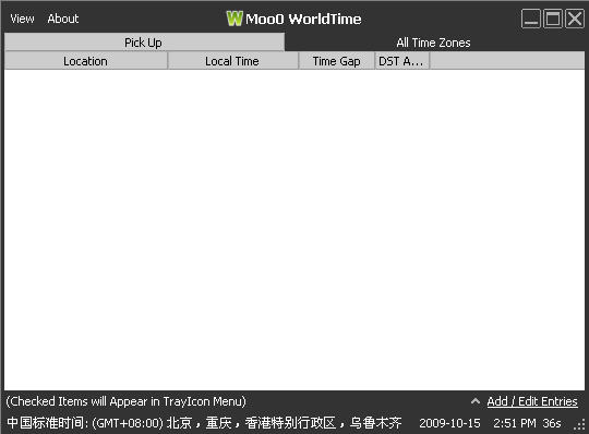 世界时间查看器Moo0 WorldTime