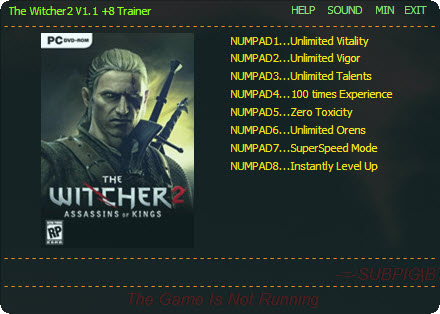 巫师2:刺客之王多功能修改器