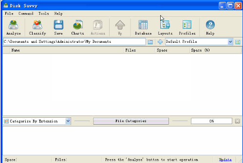 Disk Savvy硬盘空间使用查看工具