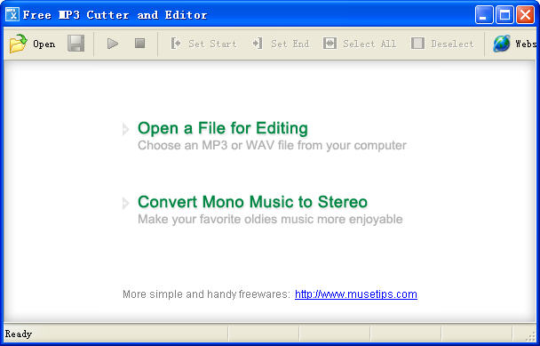 Free MP3 Cutter and Editor