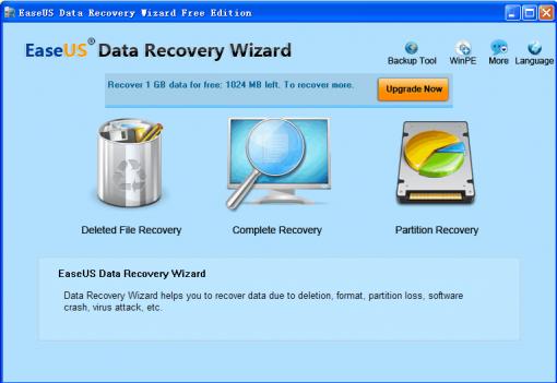 Easeus Data Recovery Wizard