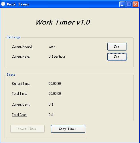 WorkTimer