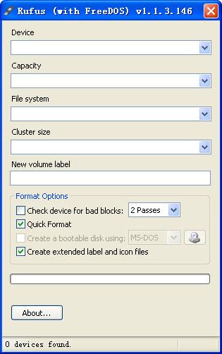 制作linux启动u盘(rufus)