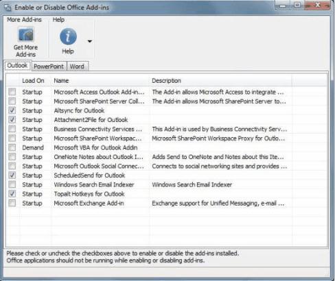 EnableDisable for Office
