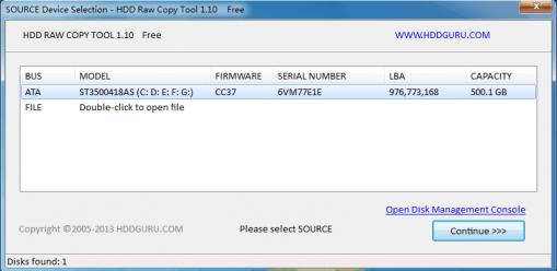 HDD Raw Copy Tool Portable
