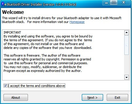 Bluetooth Driver Installer��������