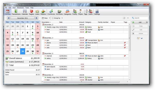 Personal Finances Pro