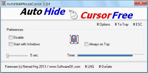 AutoHideMouseCursor
