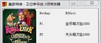 皇家特使3:王位争夺战修改器