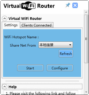 Virtual WiFi Router