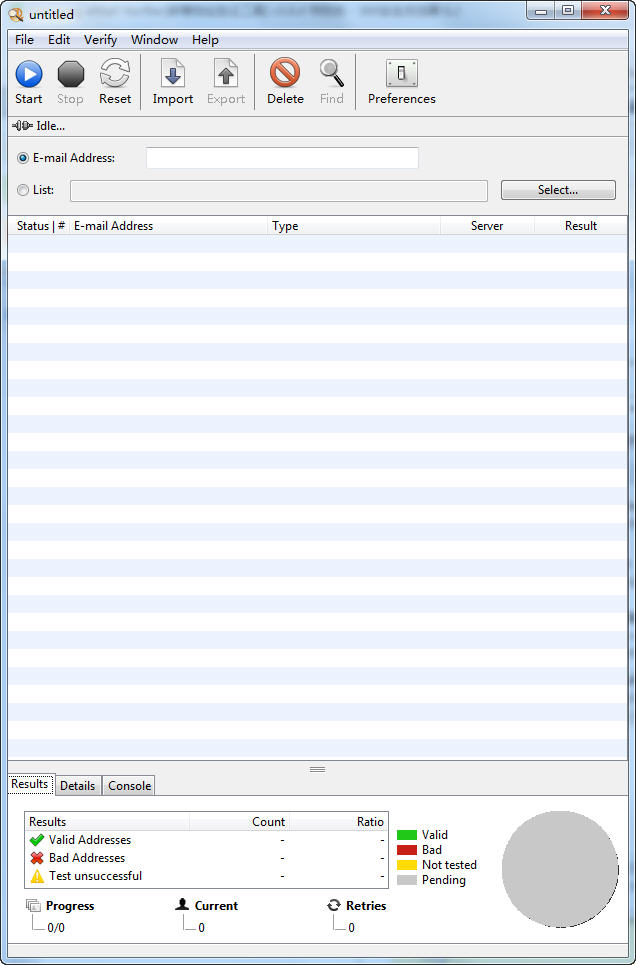 Maxprog eMail Verifier