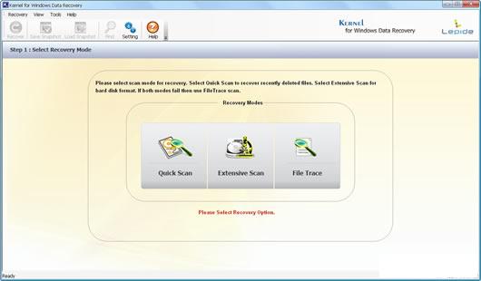 Kernel Recovery for FAT and NTFS