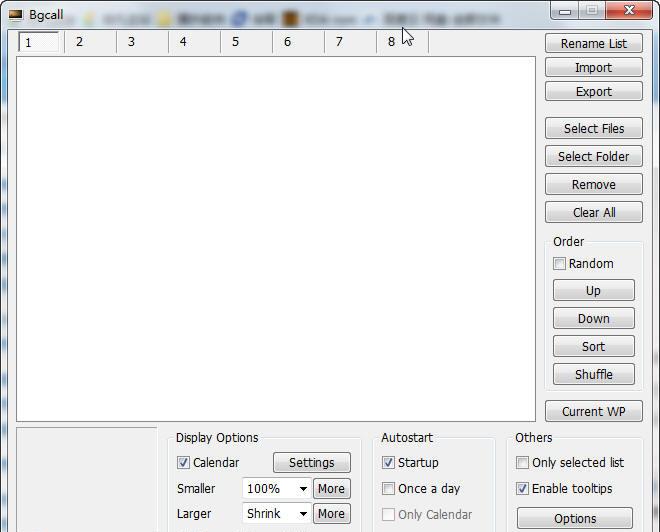 Bgcall壁纸自动更换程序