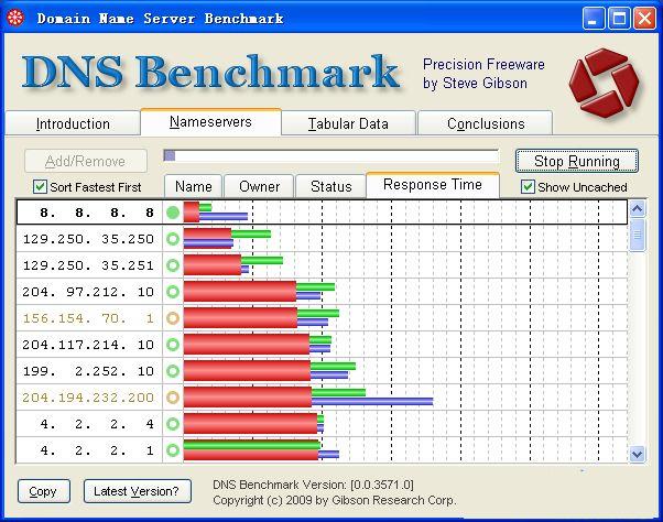 DNS Benchmark