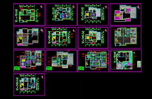 经典装修个案图集打包