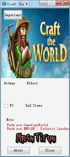 打造世界无限健康与食物修改器