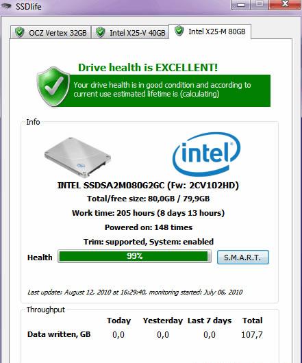 SSD life Free(SSDӲ����Ϲ���)