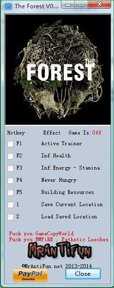 森林多功能修改器