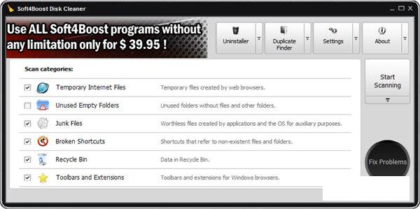 Soft4Boost Toolbar Cleaner