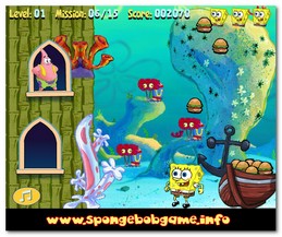 海绵宝宝怒接汉堡