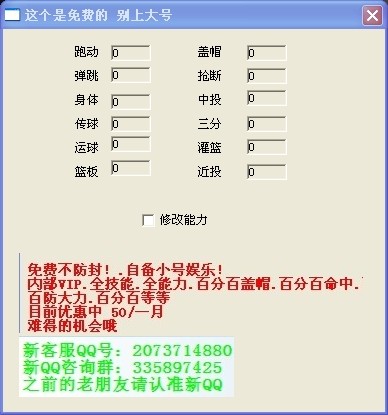 街头篮球-无名内部辅助