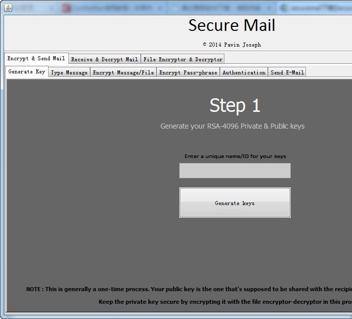 Secure Mail(加密邮件发送工具)