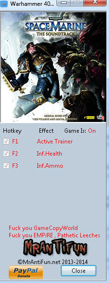 战锤40K星际战士修改器+2