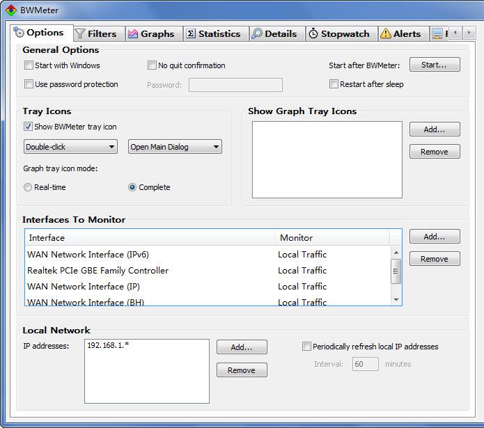 流量监控工具(BWMeter)
