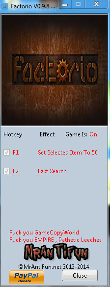 异星工厂修改器+2