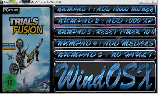 特技摩托聚变修改器+5