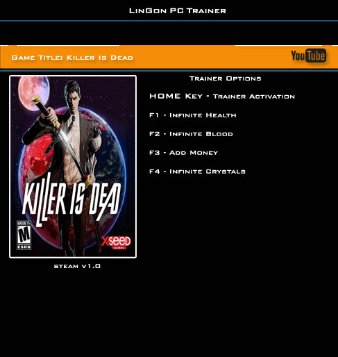 杀手已死修改器+4