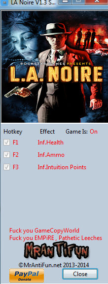 黑色洛城修改器+3