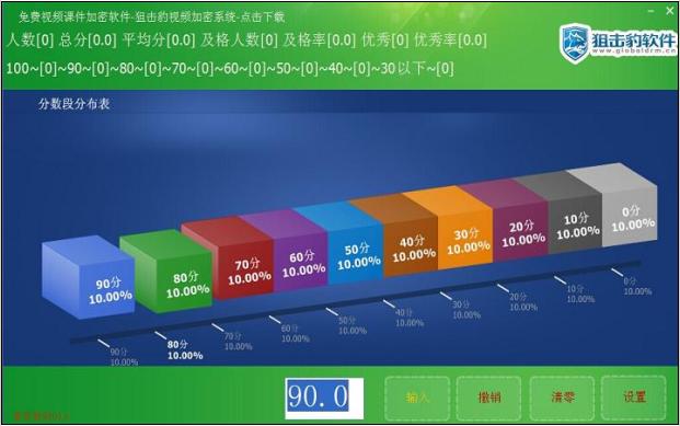 狙击豹考试分数统计软件