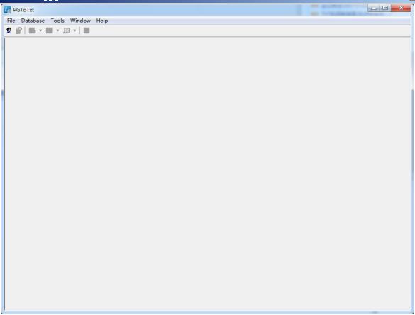PGToTxt(数据转换工具)