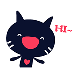 爱心猫放假表情包