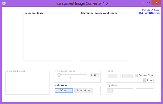 Transparent Image Converter