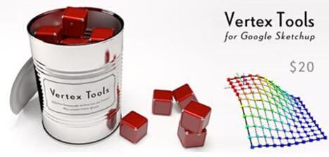 sketchup顶点编辑器