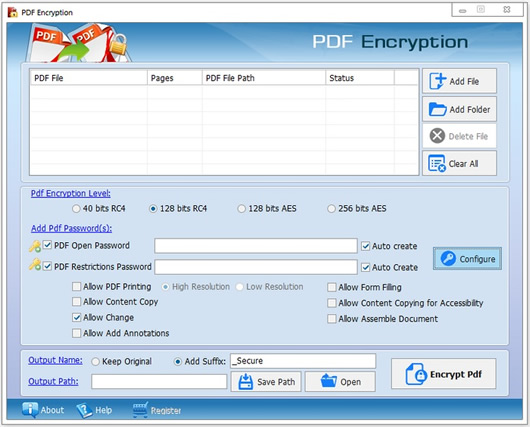 Axommsoft PDF Encryption