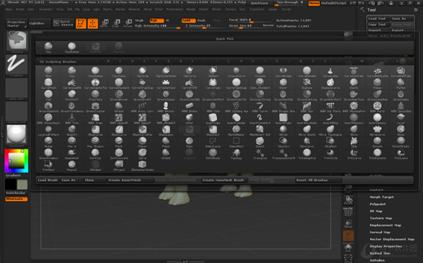 ZBrush 4R7��ά���ֵ�̻滭����