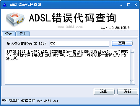 ADSL��������ѯ����