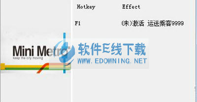 迷你地铁无限乘客修改器