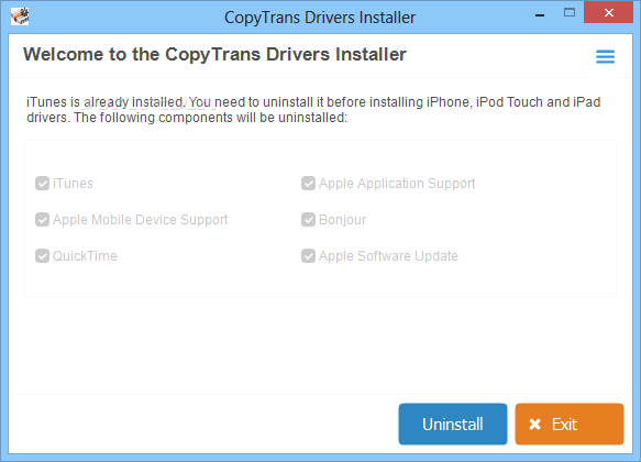 苹果驱动程序CopyTrans Drivers Installer