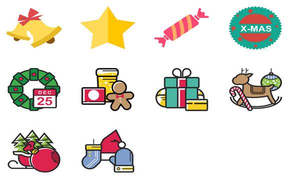 圣诞主题电脑图标